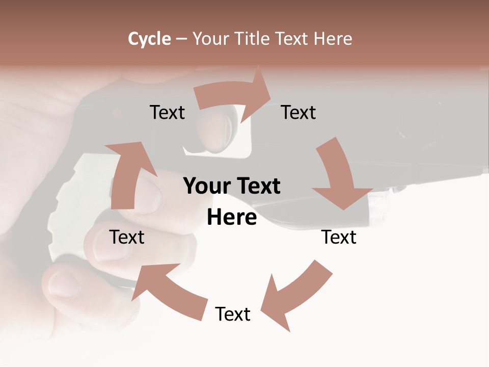 Weapon Enforcement Control PowerPoint Template