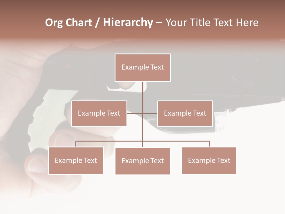 Weapon Enforcement Control PowerPoint Template