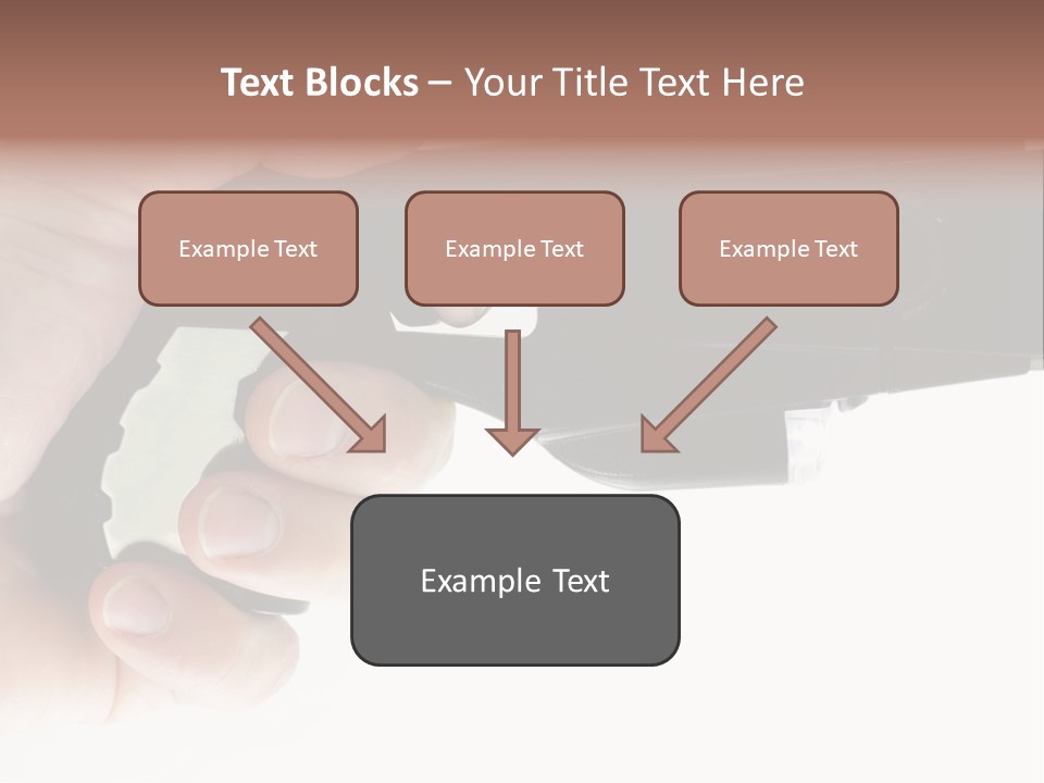 Weapon Enforcement Control PowerPoint Template