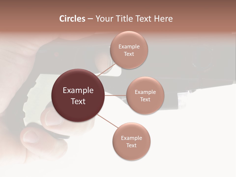 Weapon Enforcement Control PowerPoint Template