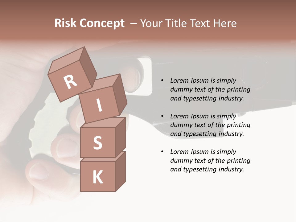 Weapon Enforcement Control PowerPoint Template