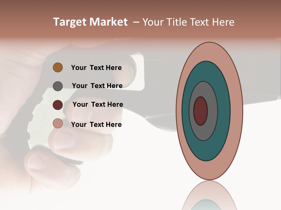 Weapon Enforcement Control PowerPoint Template