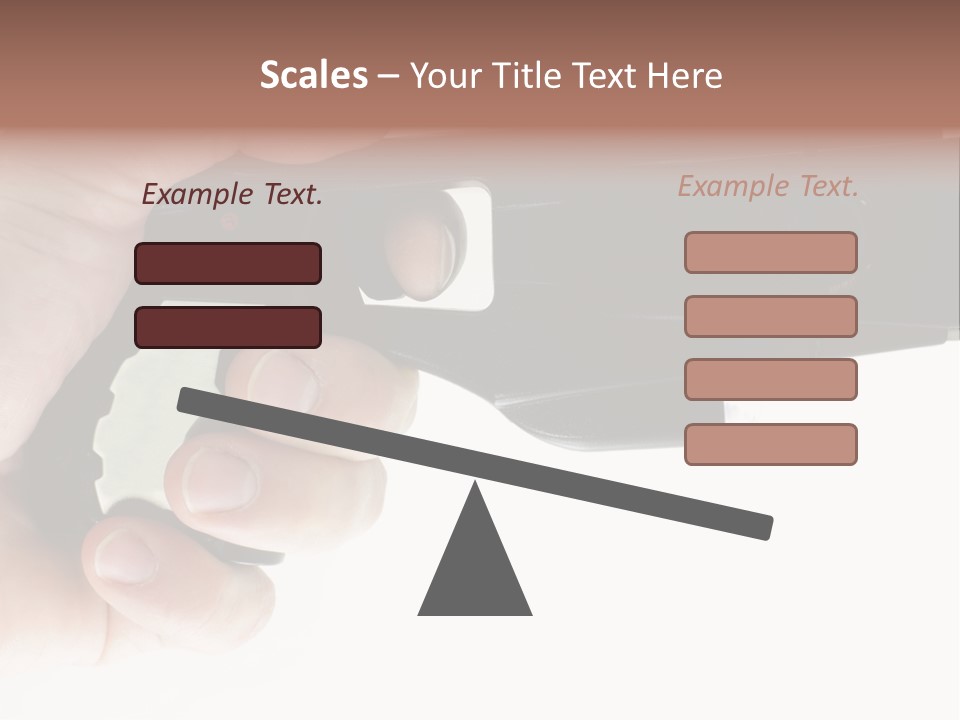 Weapon Enforcement Control PowerPoint Template