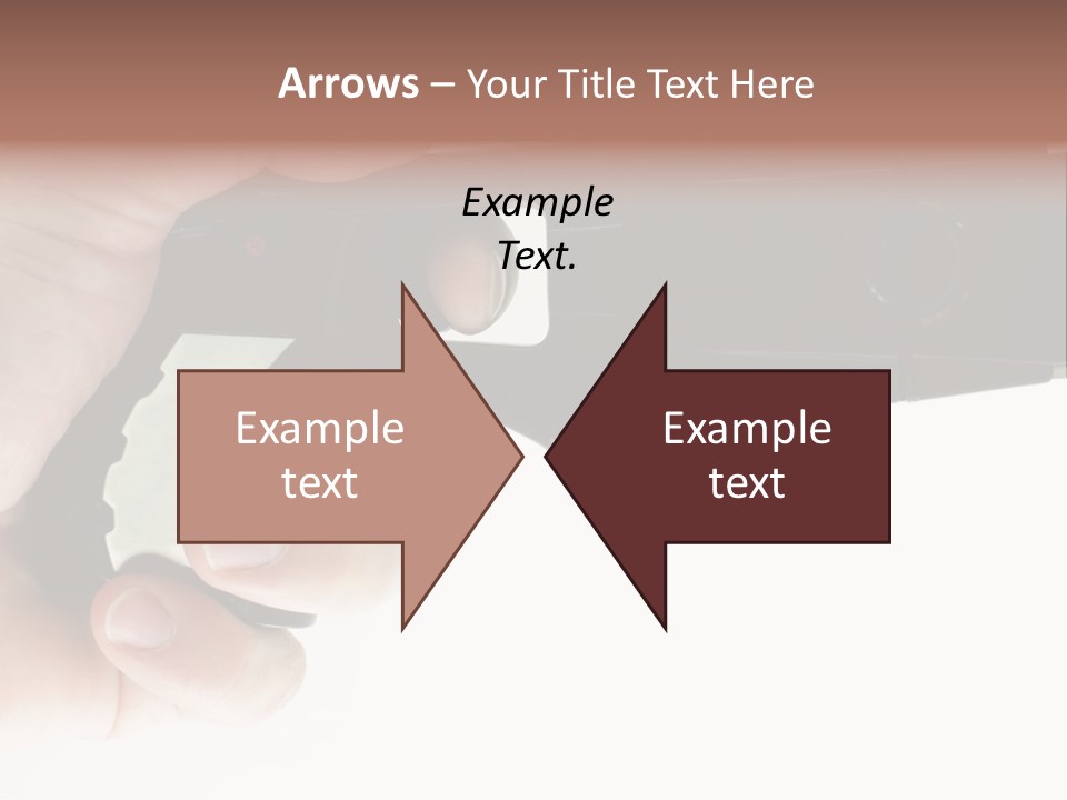 Weapon Enforcement Control PowerPoint Template