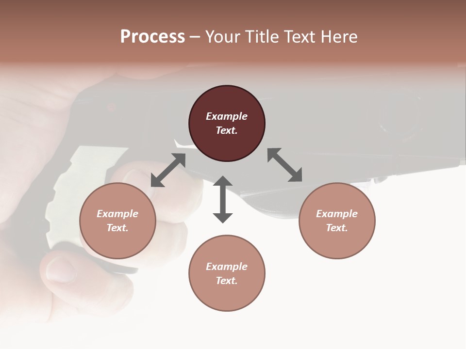 Weapon Enforcement Control PowerPoint Template