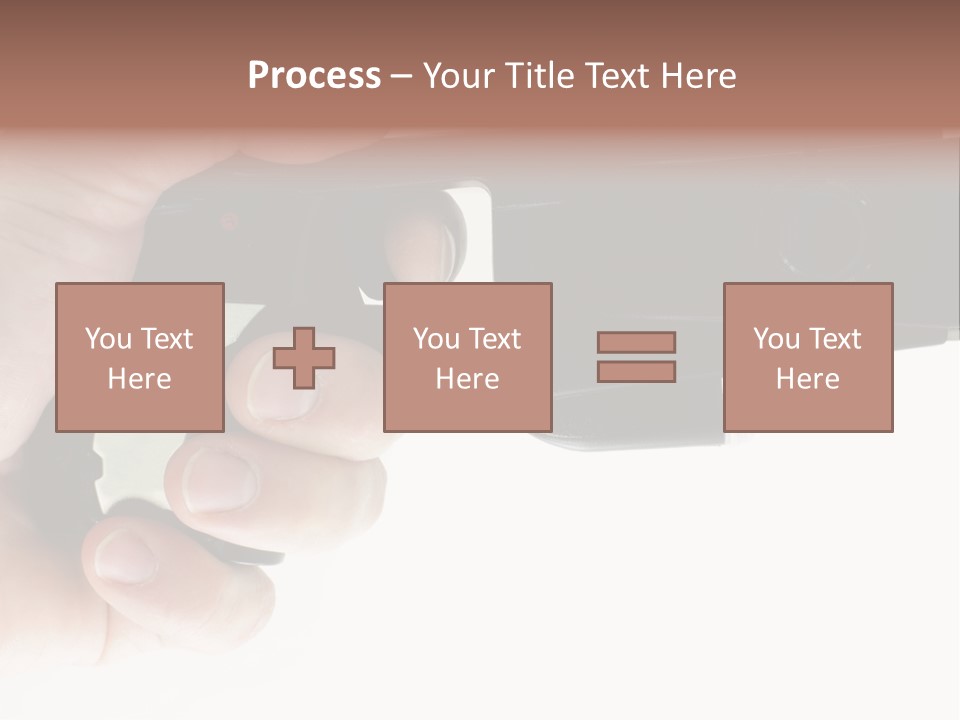 Weapon Enforcement Control PowerPoint Template
