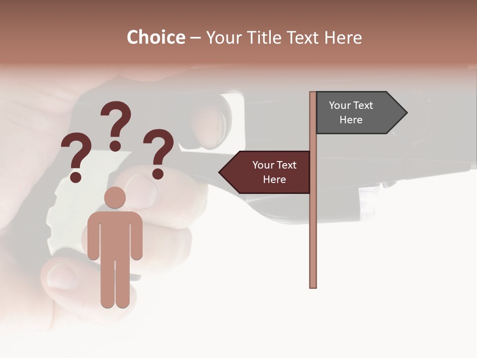 Weapon Enforcement Control PowerPoint Template