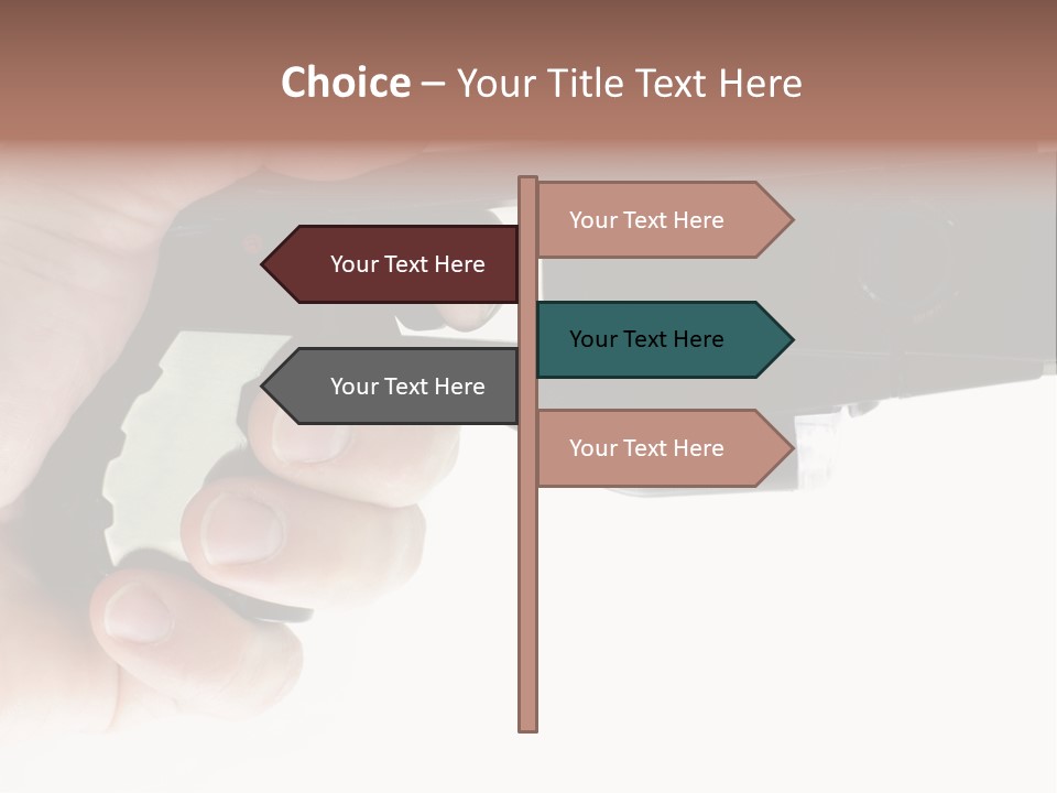 Weapon Enforcement Control PowerPoint Template