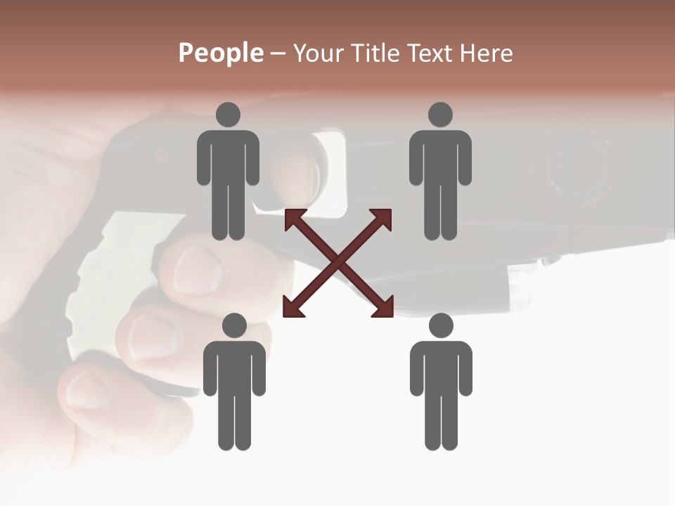 Weapon Enforcement Control PowerPoint Template