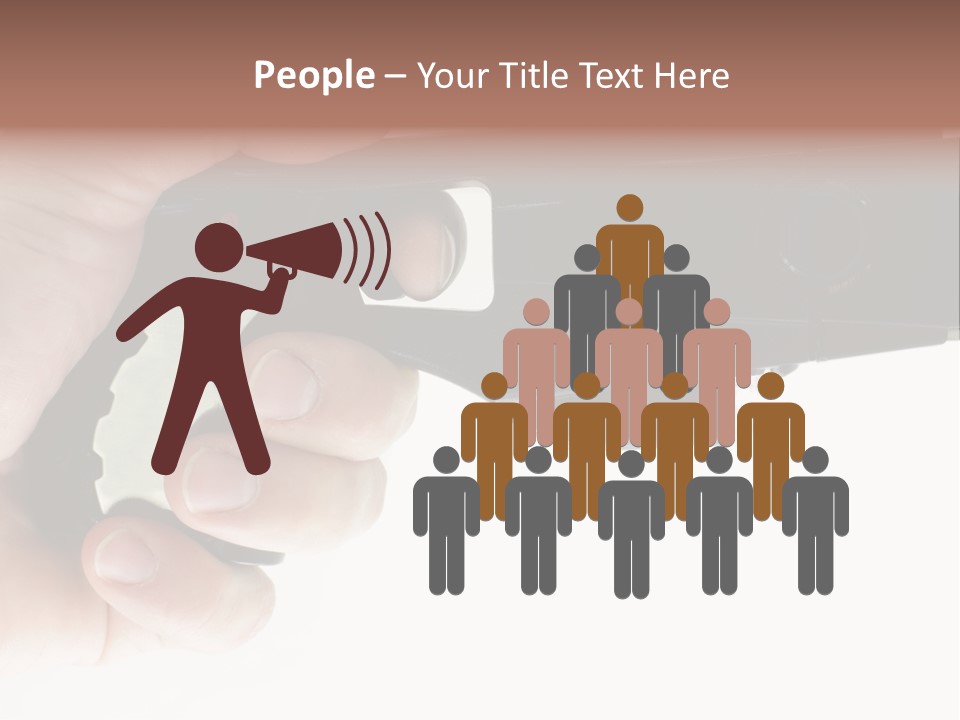 Weapon Enforcement Control PowerPoint Template