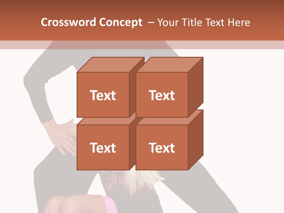 Performance Pair Dancer PowerPoint Template