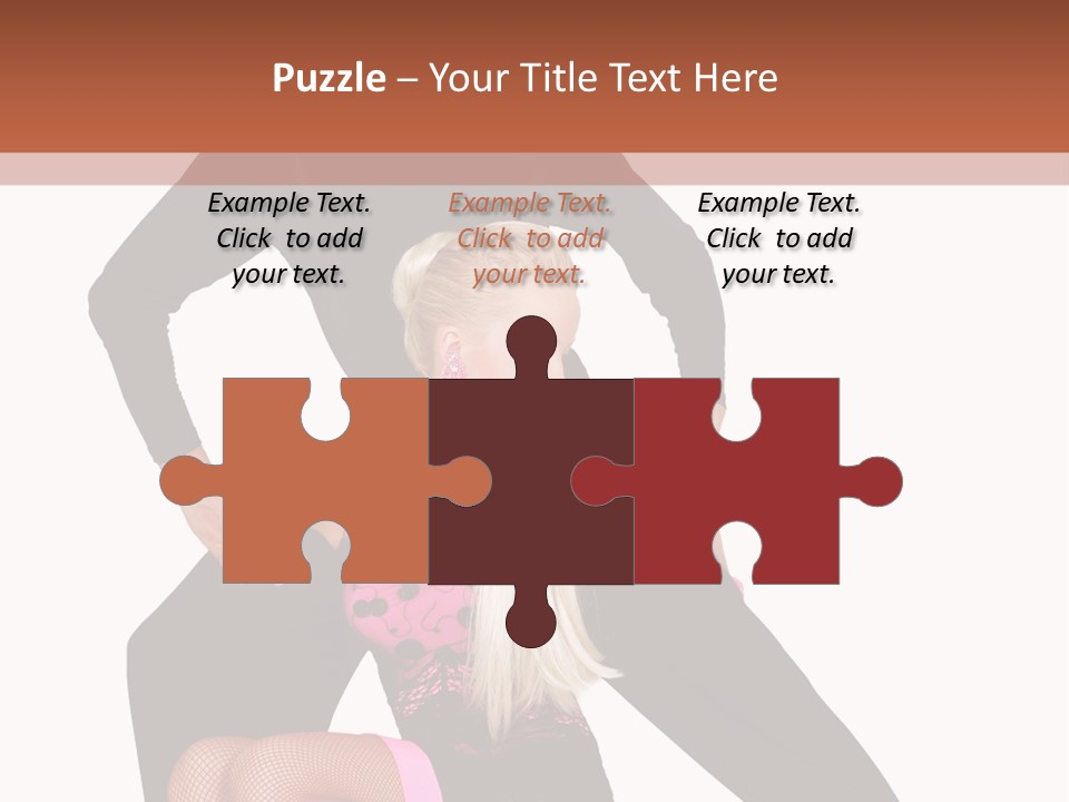 Performance Pair Dancer PowerPoint Template