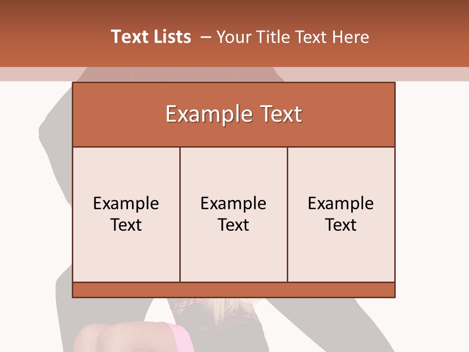 Performance Pair Dancer PowerPoint Template