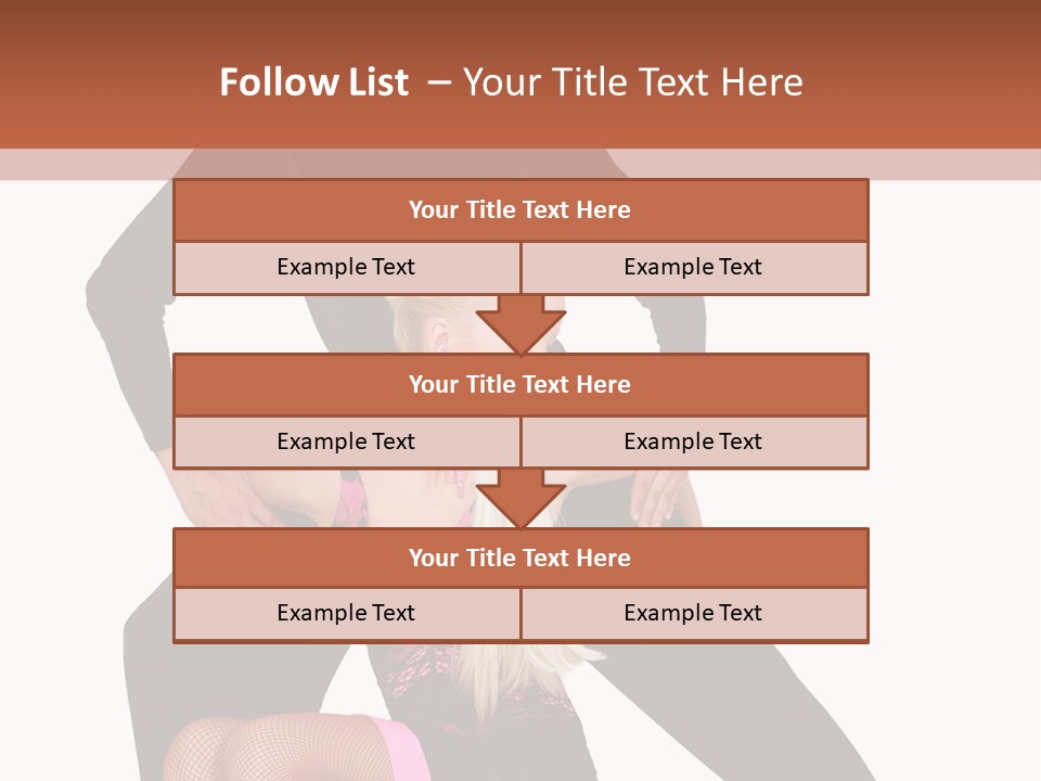 Performance Pair Dancer PowerPoint Template