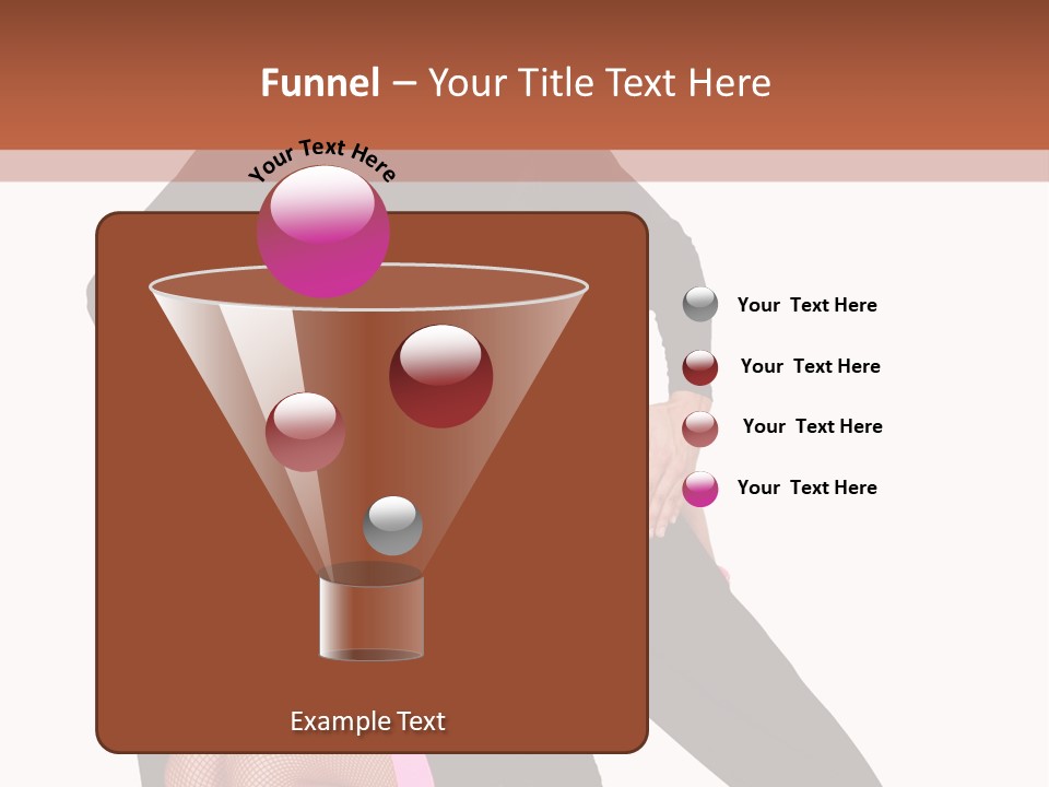 Performance Pair Dancer PowerPoint Template