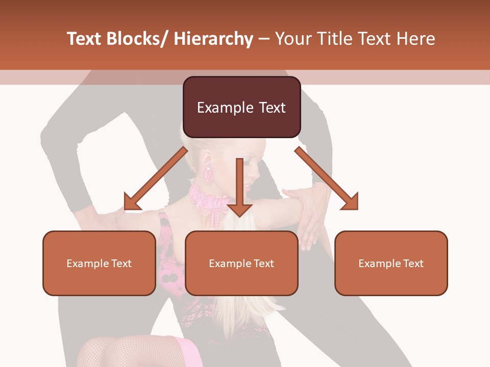 Performance Pair Dancer PowerPoint Template