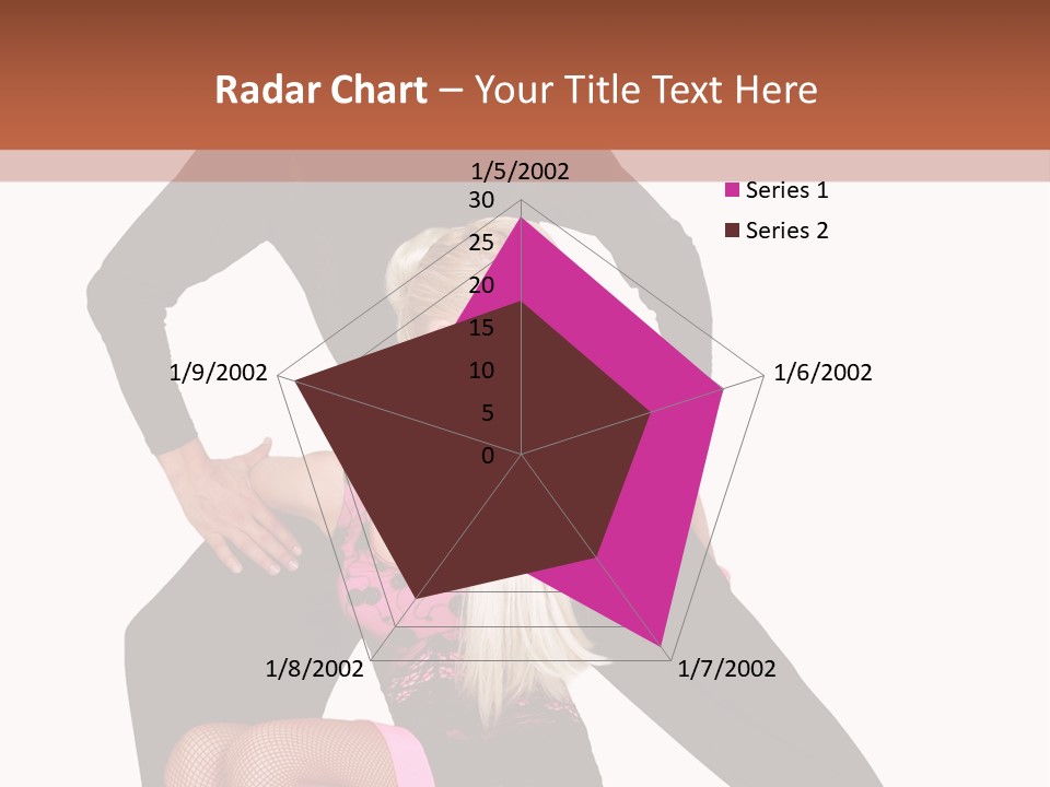 Performance Pair Dancer PowerPoint Template