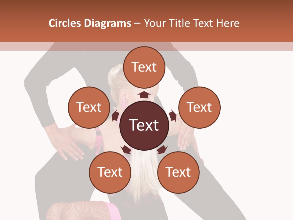 Performance Pair Dancer PowerPoint Template