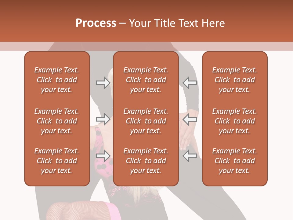 Performance Pair Dancer PowerPoint Template