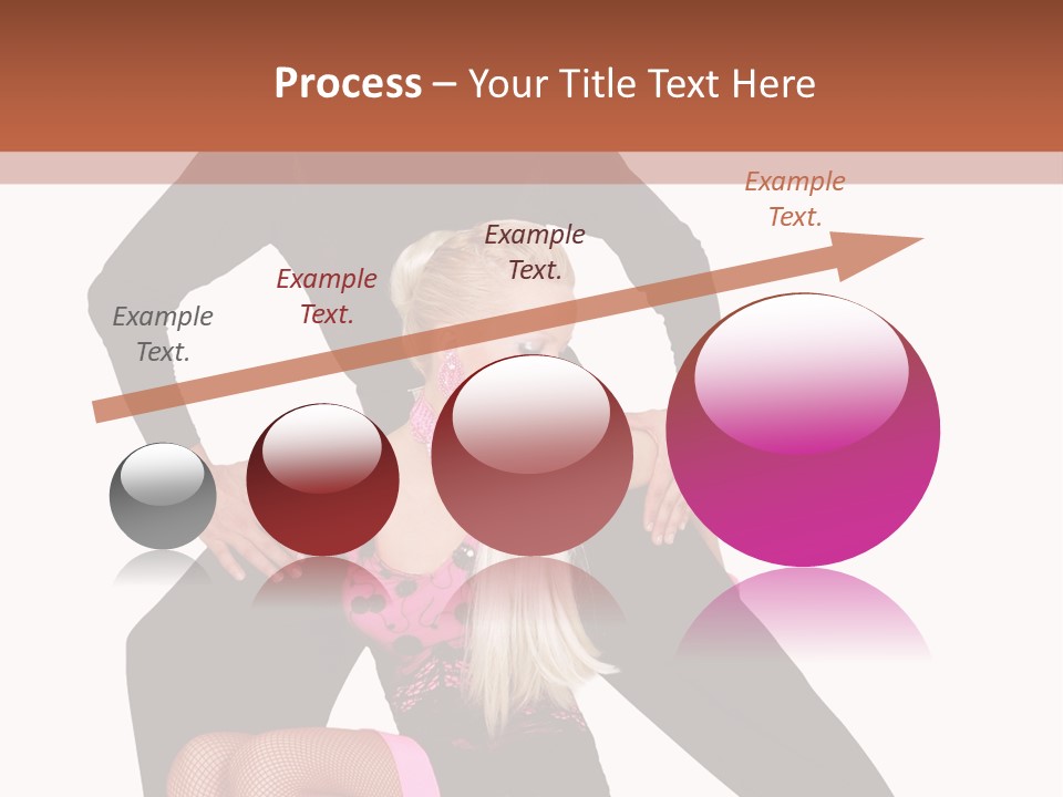 Performance Pair Dancer PowerPoint Template