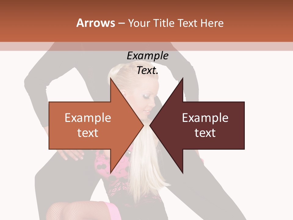 Performance Pair Dancer PowerPoint Template