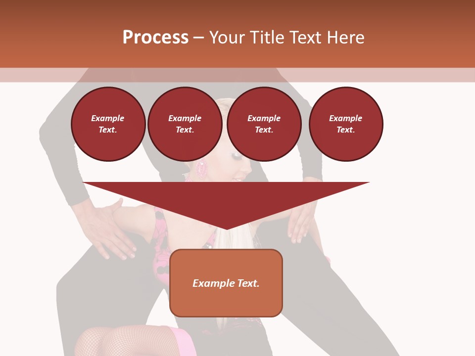 Performance Pair Dancer PowerPoint Template