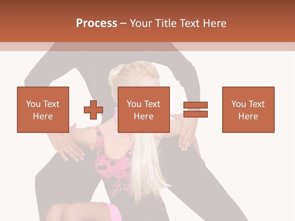 Performance Pair Dancer PowerPoint Template