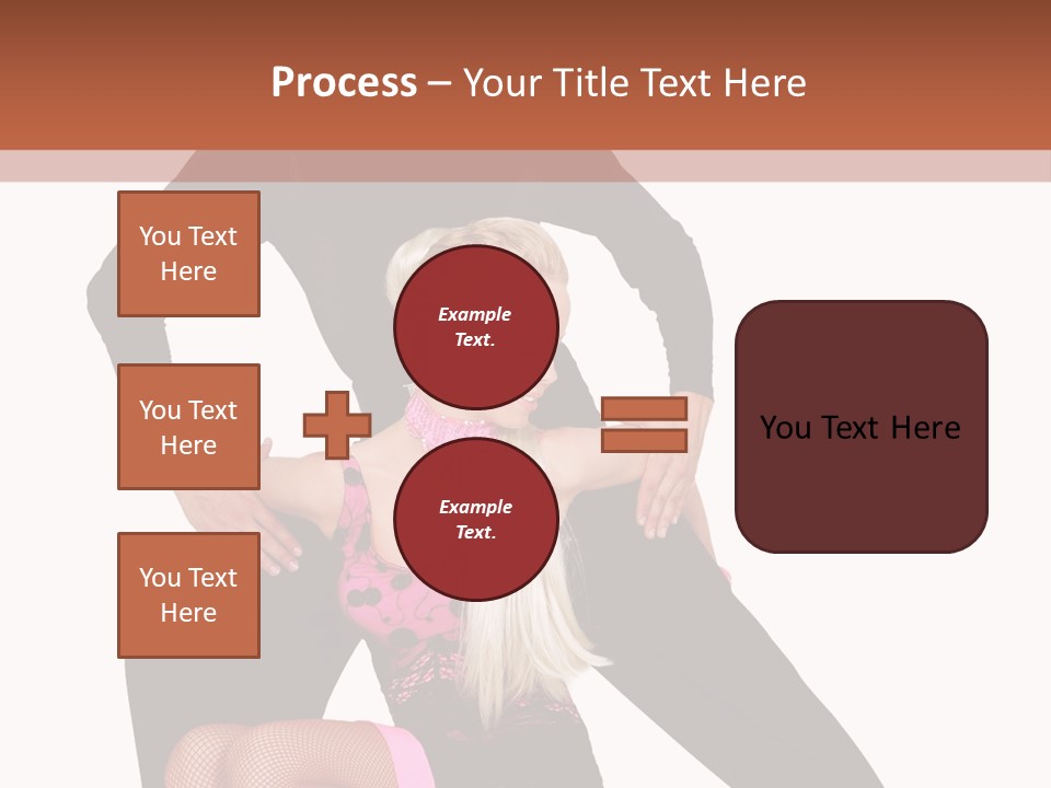 Performance Pair Dancer PowerPoint Template