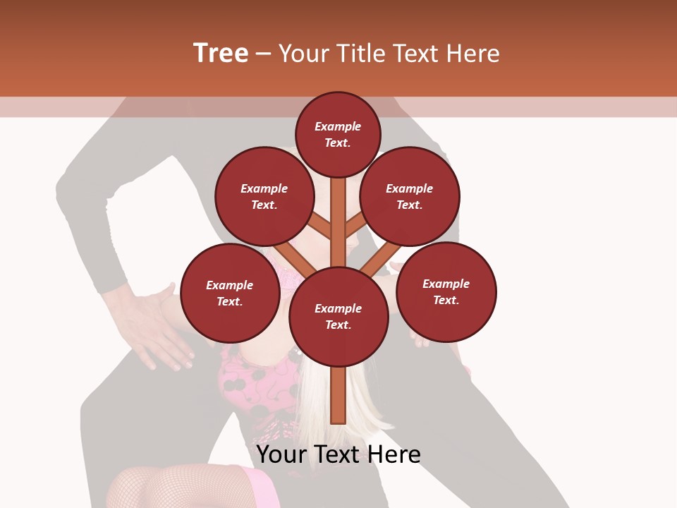 Performance Pair Dancer PowerPoint Template