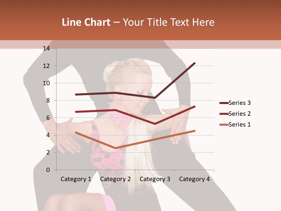 Performance Pair Dancer PowerPoint Template