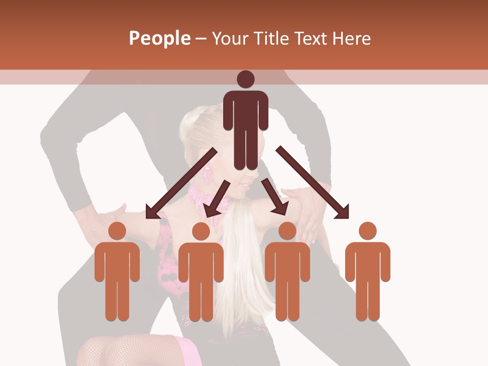 Performance Pair Dancer PowerPoint Template