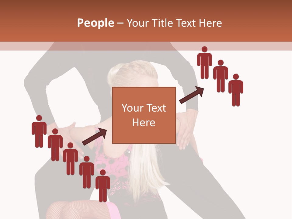 Performance Pair Dancer PowerPoint Template