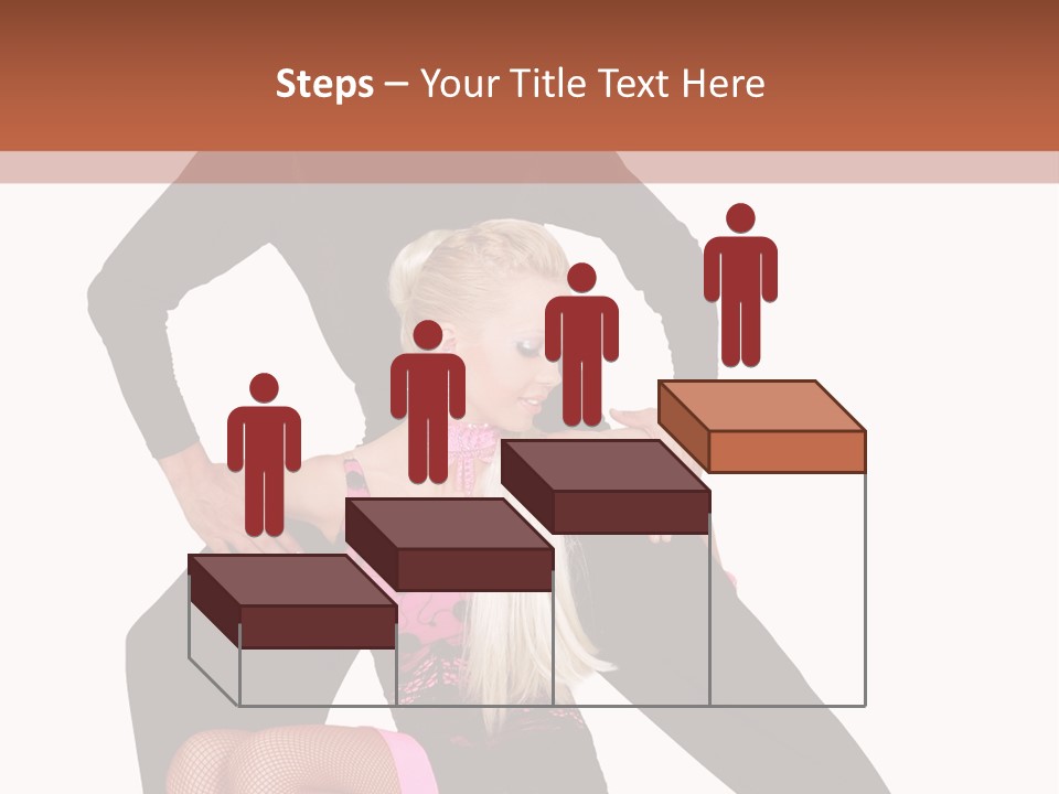 Performance Pair Dancer PowerPoint Template