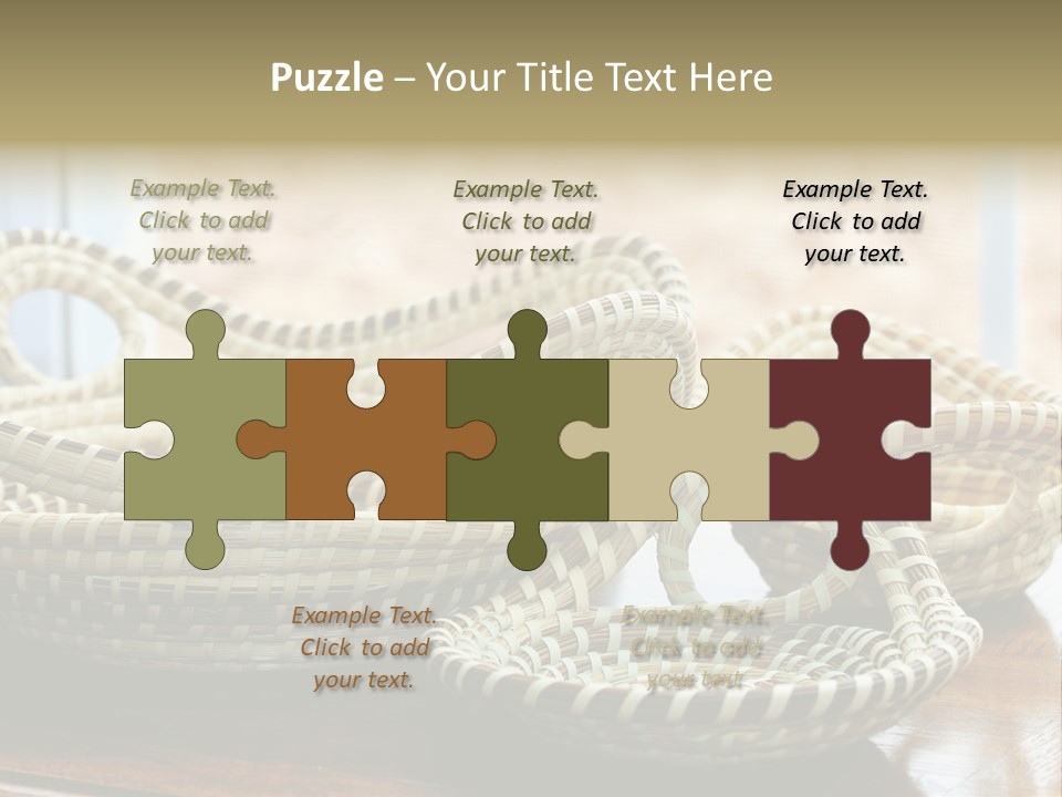 Reliable Flying Equipment PowerPoint Template