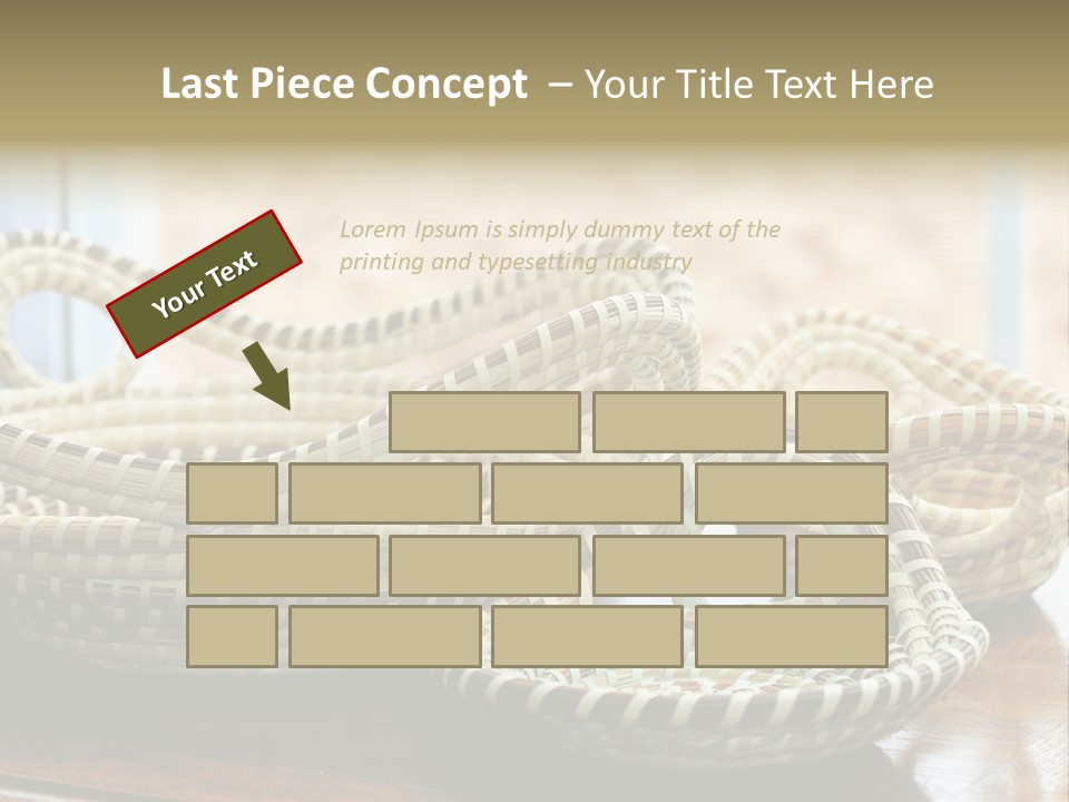 Reliable Flying Equipment PowerPoint Template