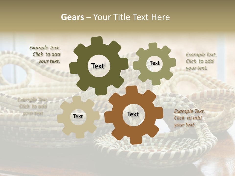 Reliable Flying Equipment PowerPoint Template