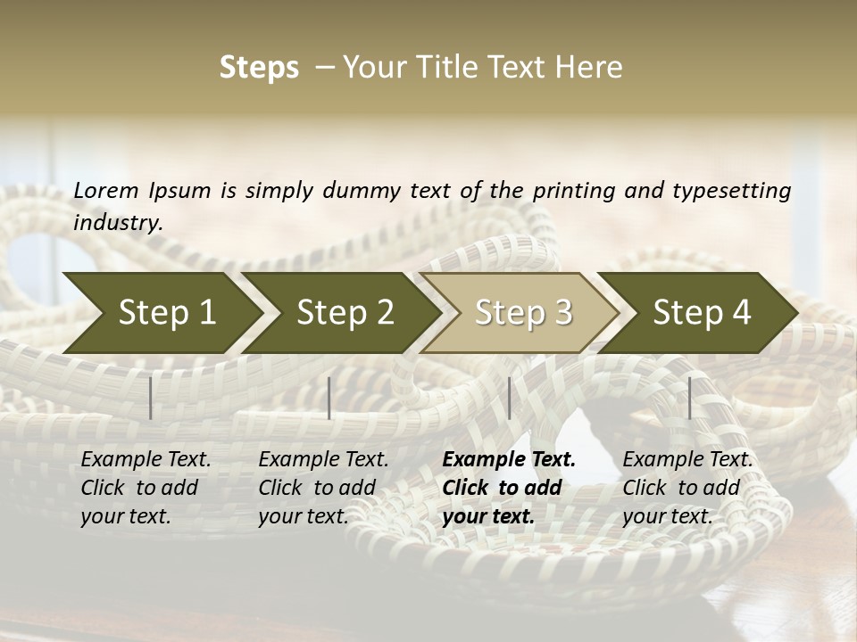 Reliable Flying Equipment PowerPoint Template