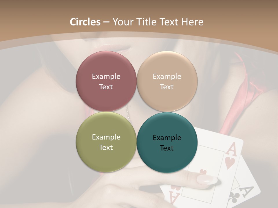 Sensual Woman Rich PowerPoint Template