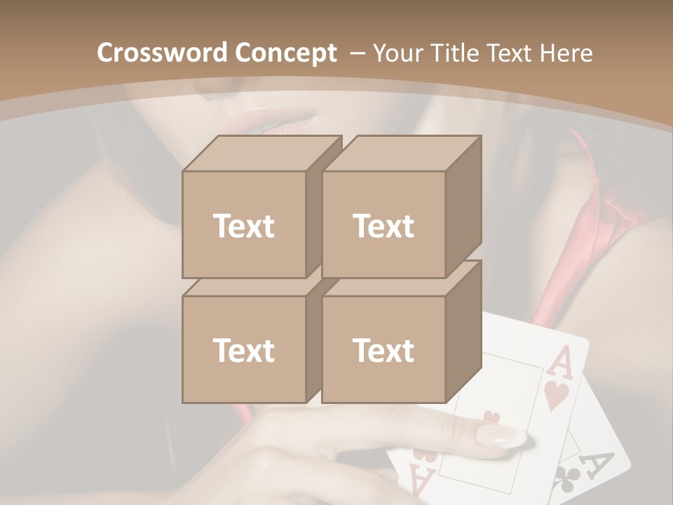 Sensual Woman Rich PowerPoint Template