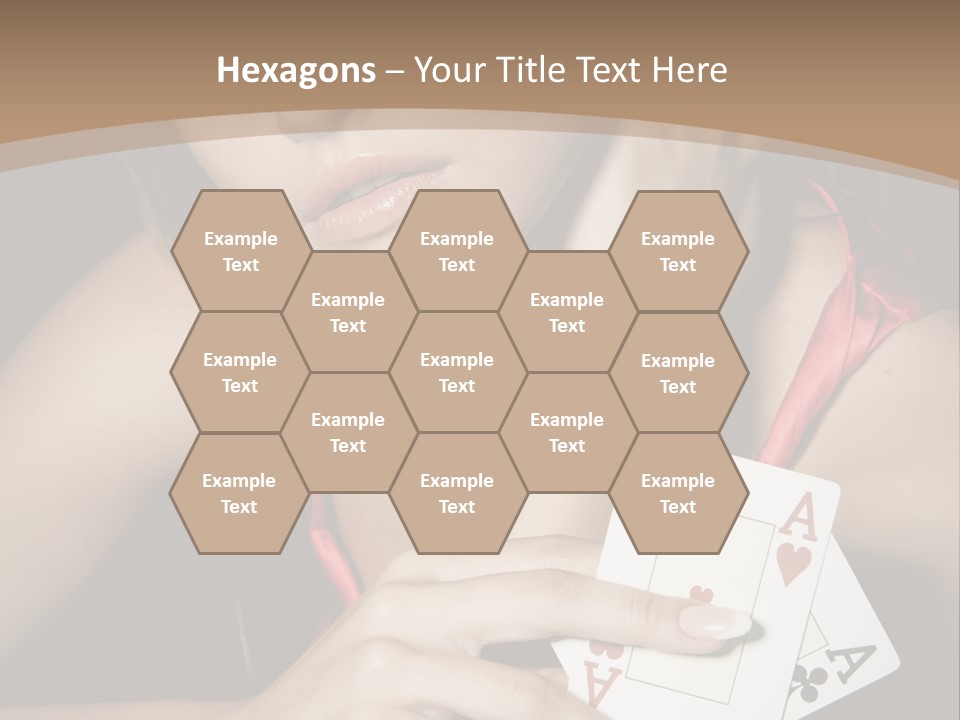 Sensual Woman Rich PowerPoint Template