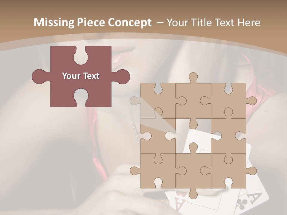 Sensual Woman Rich PowerPoint Template