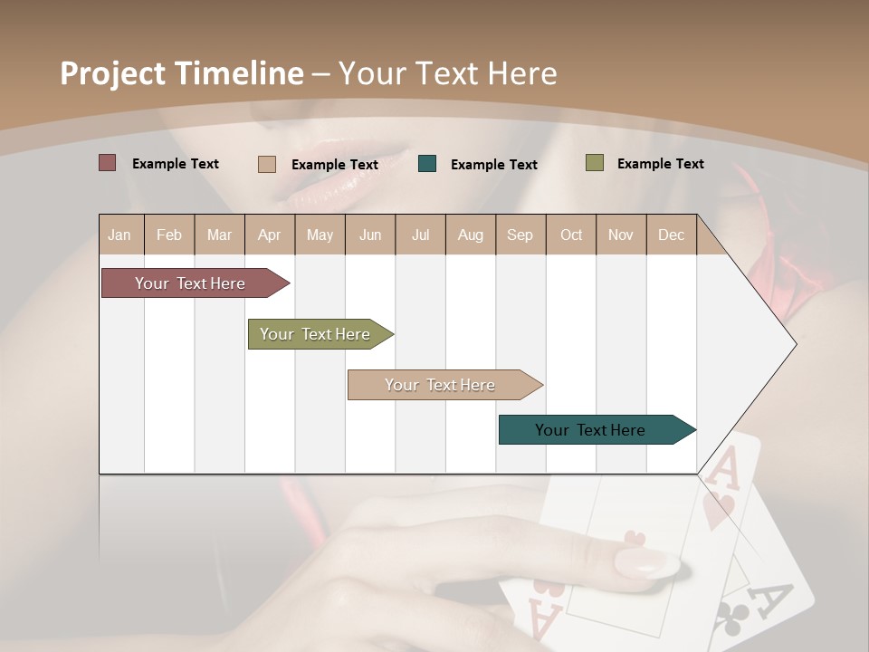 Sensual Woman Rich PowerPoint Template