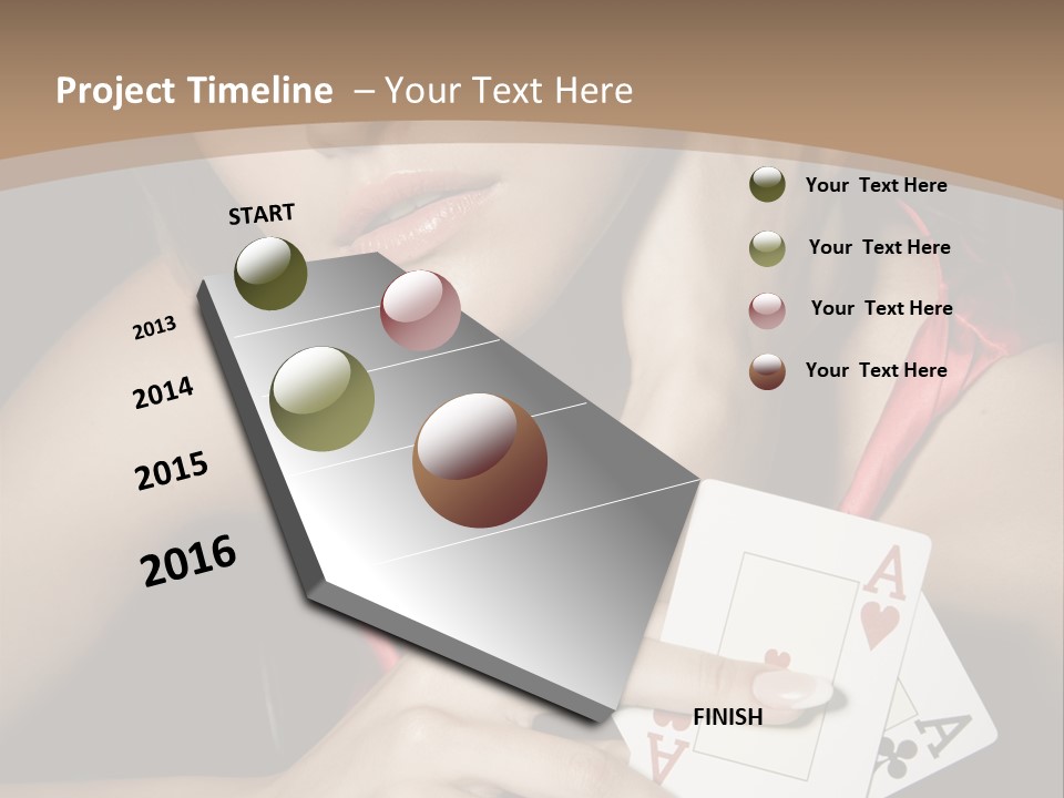 Sensual Woman Rich PowerPoint Template