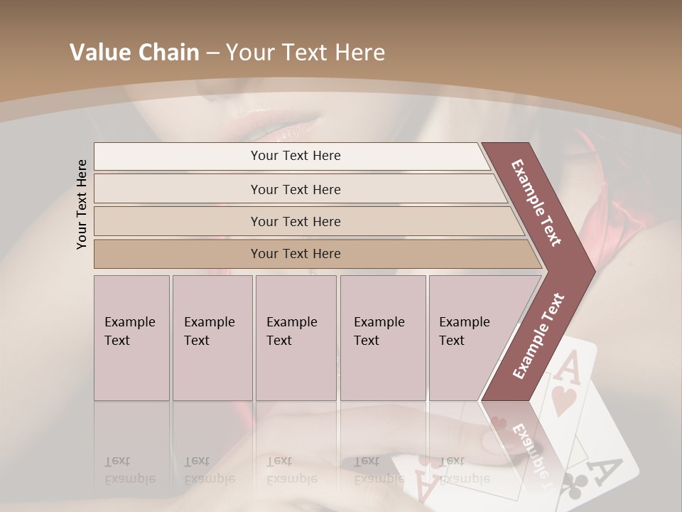 Sensual Woman Rich PowerPoint Template