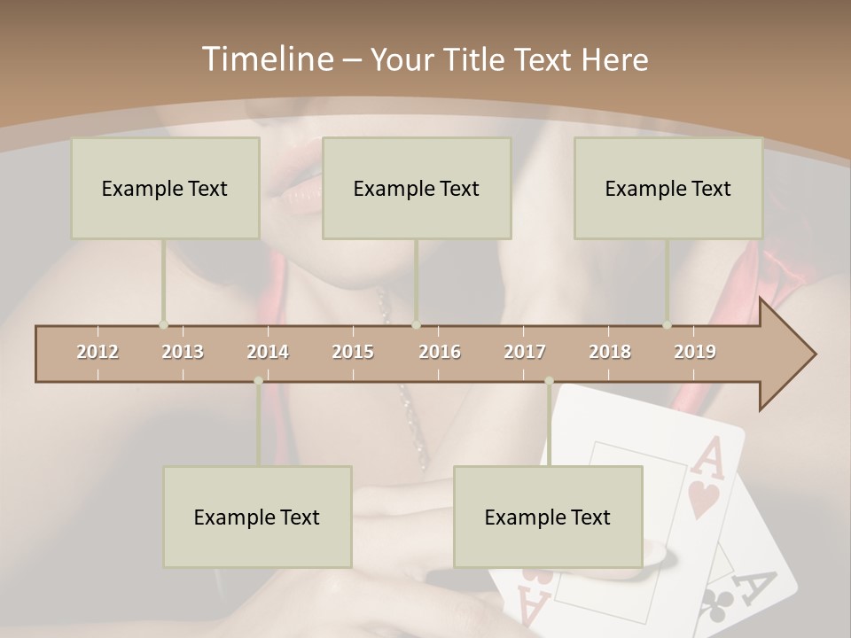 Sensual Woman Rich PowerPoint Template