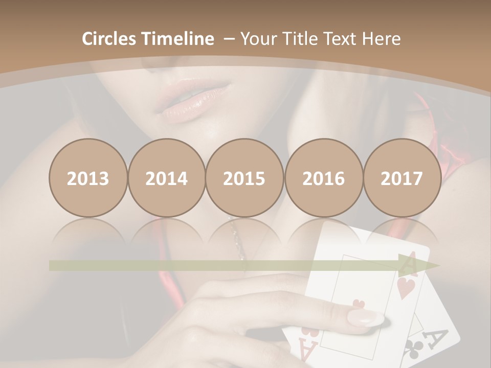 Sensual Woman Rich PowerPoint Template