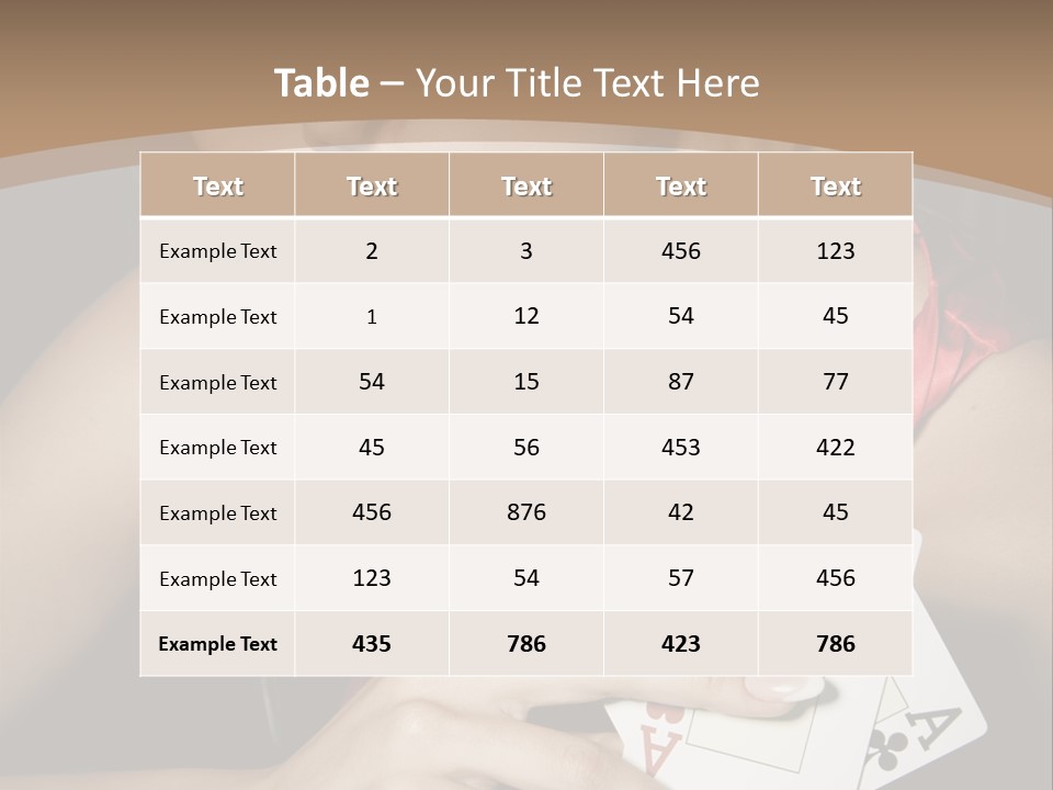 Sensual Woman Rich PowerPoint Template