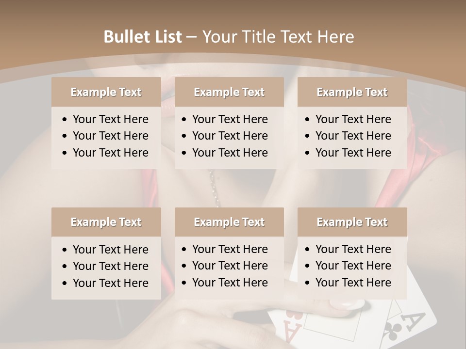 Sensual Woman Rich PowerPoint Template