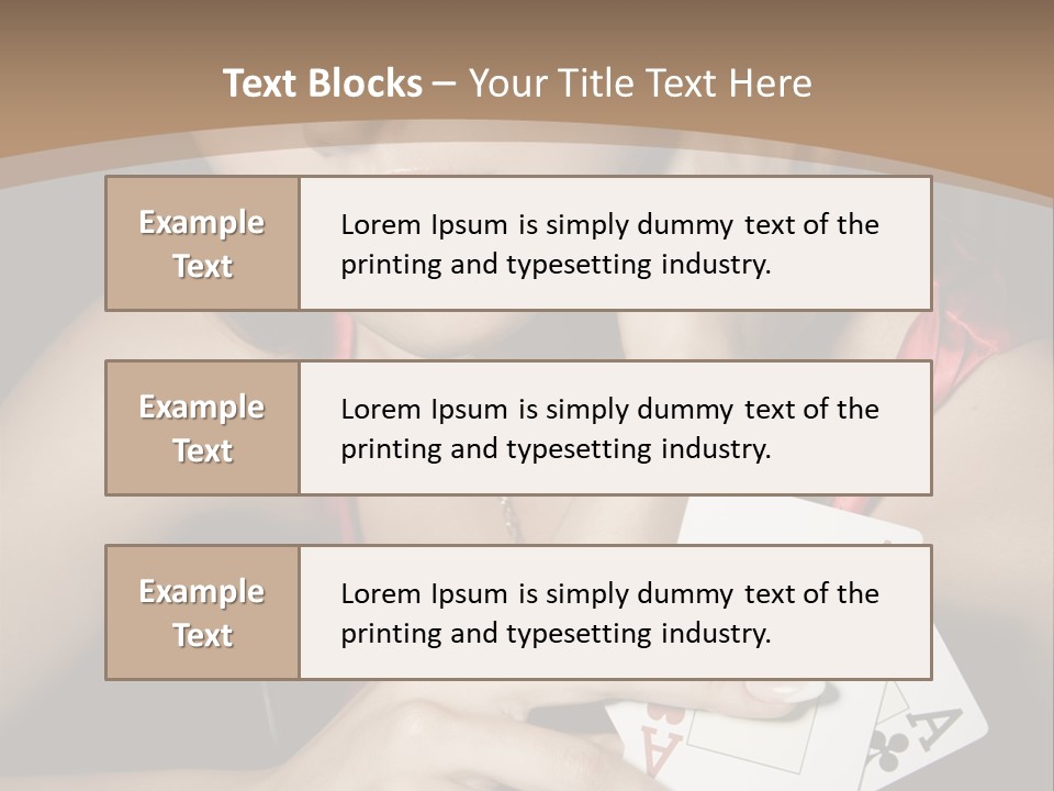 Sensual Woman Rich PowerPoint Template