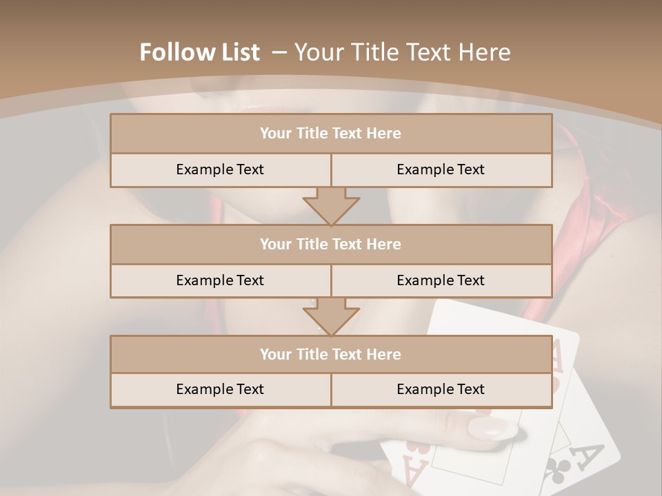 Sensual Woman Rich PowerPoint Template